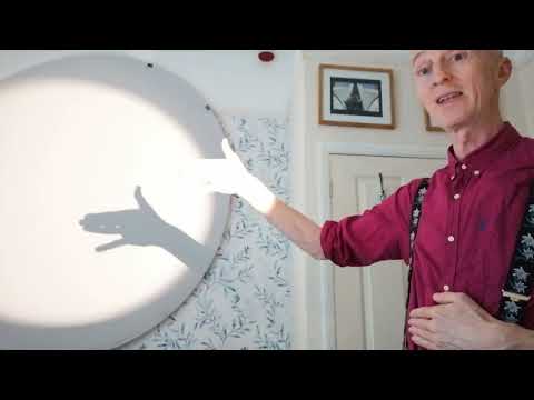 A First Hand Shadow Lesson