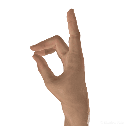 How to Make a Deer Hand Shadow Puppet (One Hand)