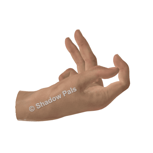 How to Make a Rabbit Hand Shadow Puppet (One Hand)