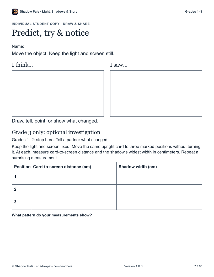 Grades 1–3 kit page 7 preview